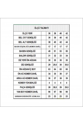 Bol Paça Rahat Kesim Pantolon 21136 KAHVE