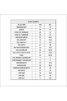 Şardonlu Fermuarlı Kapüşonlu Oversize Sweatshirt 21618 EKRU