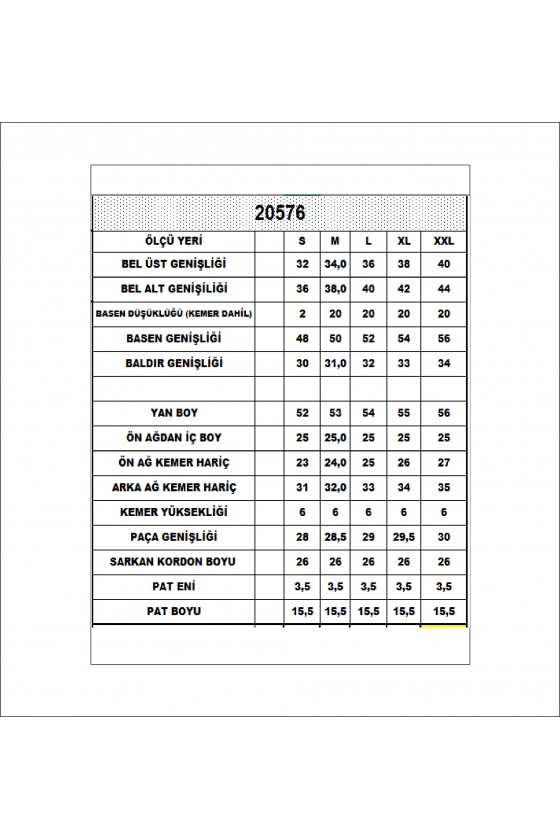 Erkek Geniş Şort 20576 FÜME