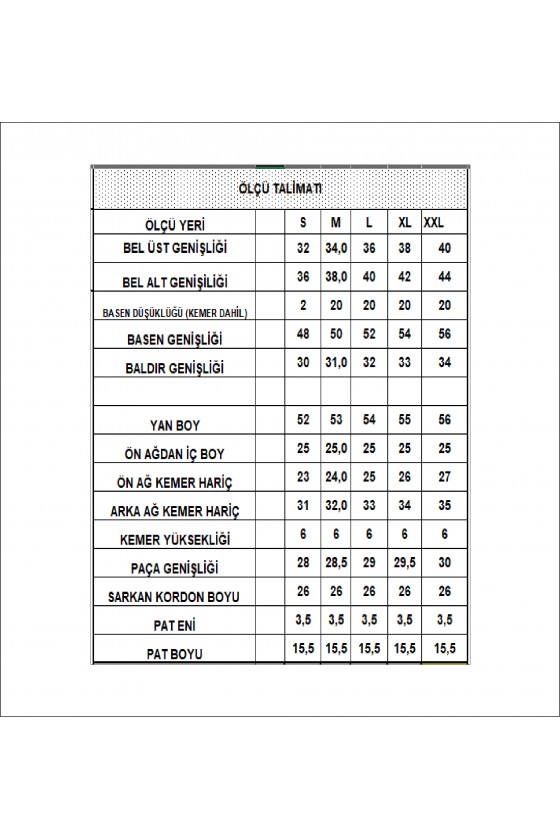 Erkek Geniş Şort 20576 LACİVERT