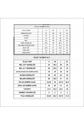 Fitilli İp Askılı Şortlu Takım 21789 KIRMIZI