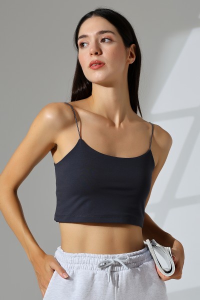 İp Askılı Büstiyer 20544 FÜME