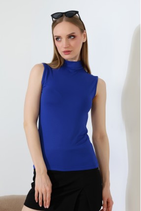 Kadın Kolsuz Body 21757 SAKS