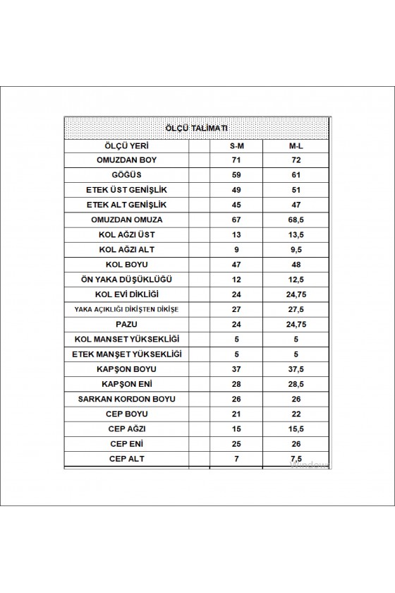 Şardonlu Fermuarlı Kapüşonlu Oversize Sweatshirt 21618 KARMELANJ