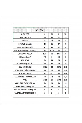 Fermuarlı Gömlek Yaka Oversize Geniş Salaş Basic Kadın Sweatshirt 21971 LACİVERT