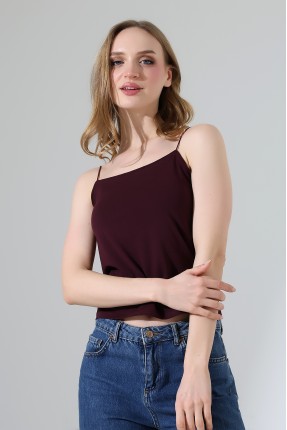 Lastik İp Askılı Atlet 21563 MÜRDÜM