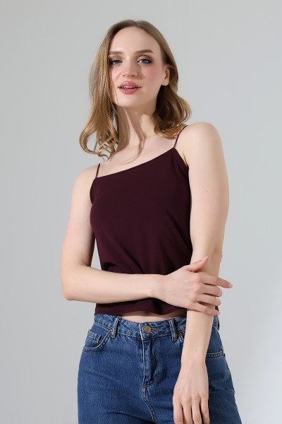 Lastik İp Askılı Atlet 21563 MÜRDÜM