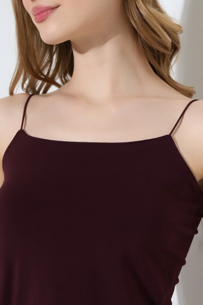 Lastik İp Askılı Atlet 21563 MÜRDÜM