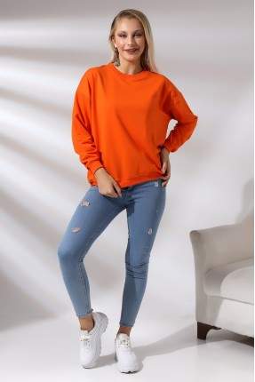 Oversize Sweatshirt 20814 ORANJ