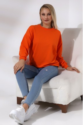 Oversize Sweatshirt 20814 ORANJ