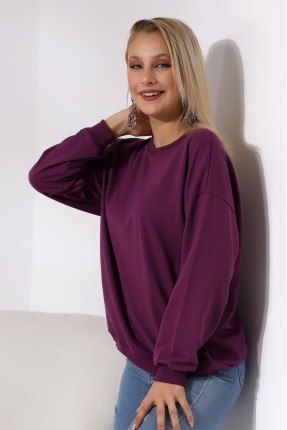 Oversize Sweatshirt 20814 MÜRDÜM