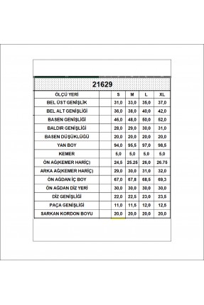 Şardonlu Penye Kompakt Paçası Lastikli Eşofman 21629 KAHVE