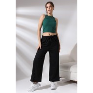 Bol Paça Rahat Kesim Pantolon 21136 SİYAH