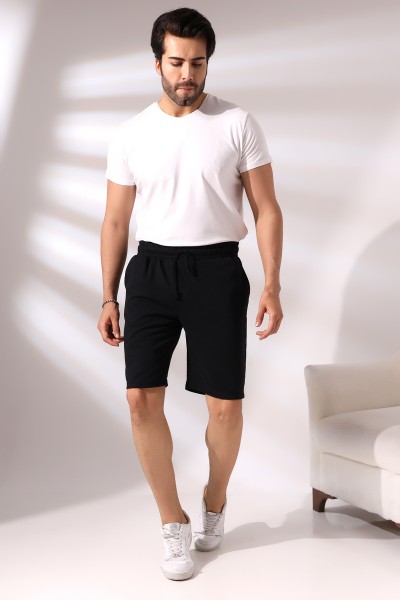 Erkek Geniş Şort 20576 SİYAH Erkek Geniş Şort 20576 SİYAH