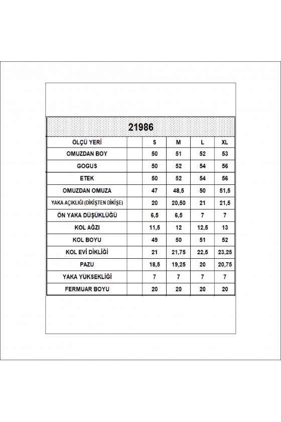 Selanik Fermuarlı Gömlek Yaka Basic Kadın Sweatshirt 21986 SİYAH
