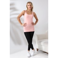 Kadın Karyokalı Uzun Basic Pamuklu Esnek Atlet 19055 SOMON