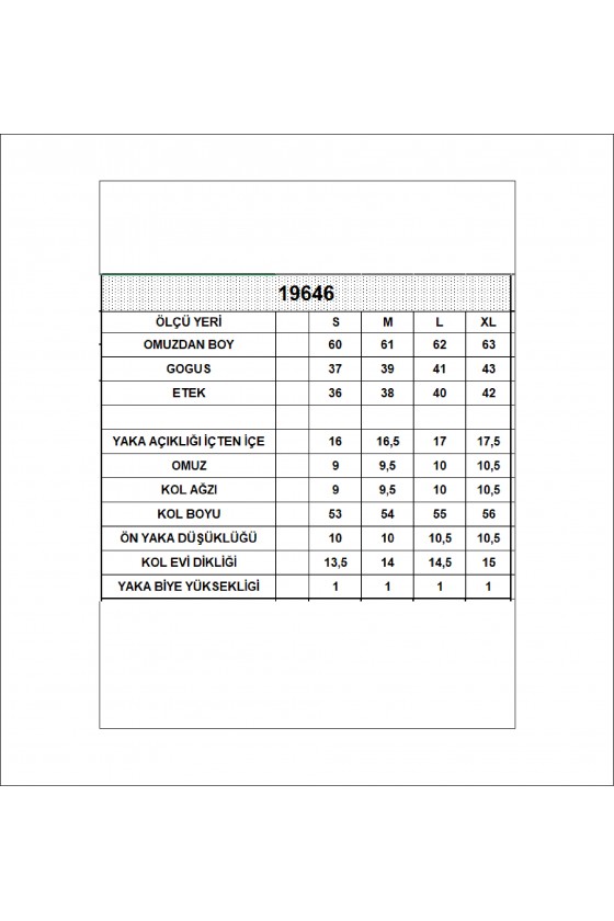 Uzun Kol Bisiklet Yaka Penye Kompakt Body 19646 KAHVE