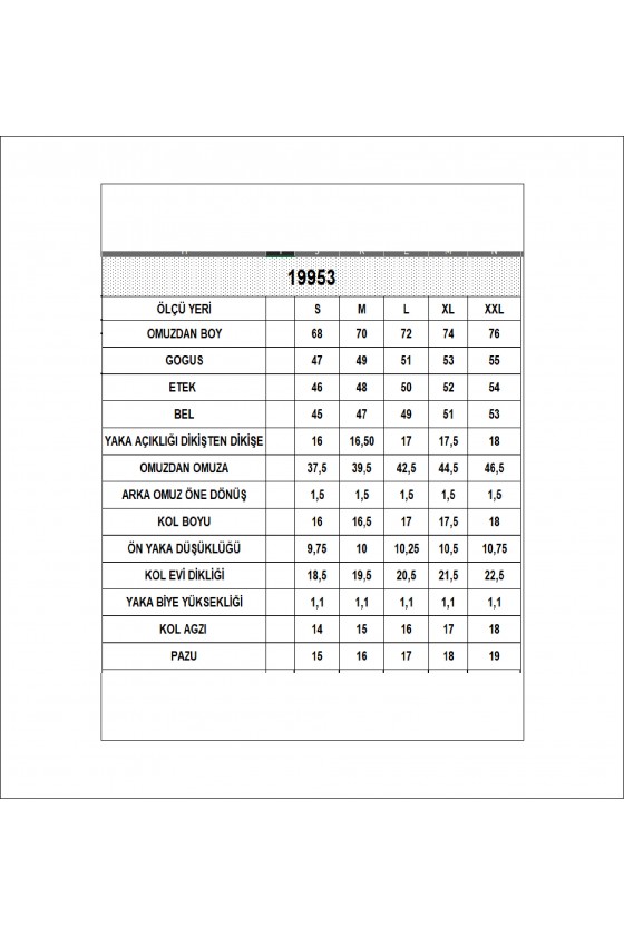 V Yaka Regular Fit Compact Pamuklu Esnek T-Shirt 19953 HAKİ