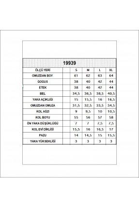 Yarım Balıkçı Kompakt Likralı Yaka Uzun Kol Bluz 19939 KAHVE